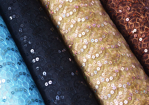 尼龍繡花婚紗類網(wǎng)布