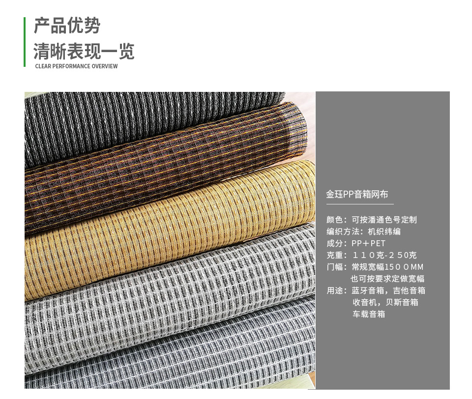 PP材質(zhì)藍(lán)牙音箱網(wǎng)罩