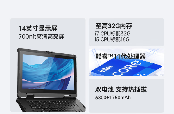 東田珠海加固筆記本11代處理器，32G大內(nèi)存.png